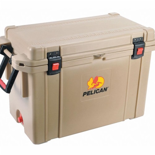 Pelican Marine Chest Cooler,Hard Sided,95.0 qt.  95QT Perspective: front