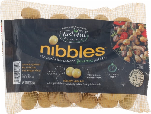 Tasteful Selections Honey Gold Gourmet Nibbles Potatoes Perspective: front