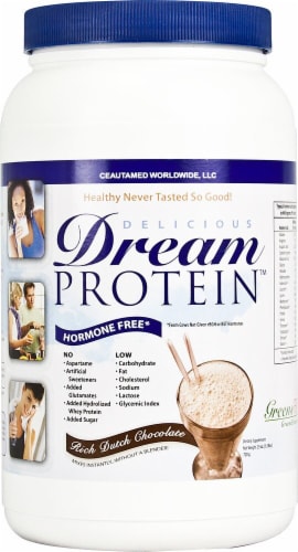 Greens First Delicious Dream Protein - Rich Dutch Chocolate Perspective: front