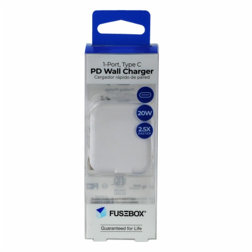 FuseBox PD Wall Charger Perspective: front