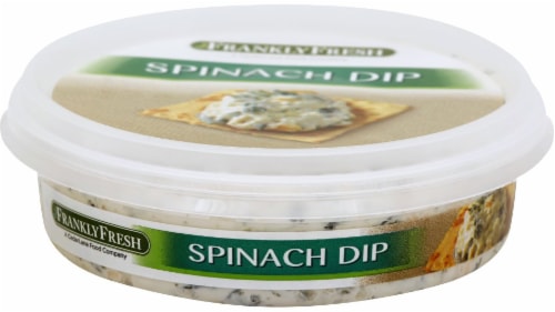 Frankly Fresh Spinach Dip 12 oz Perspective: front