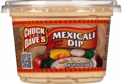 Chuck and Dave's Mexicali Dip 16 oz Perspective: front
