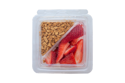 Fresh Kitchen Strawberry Cheesecake Parfait Perspective: front