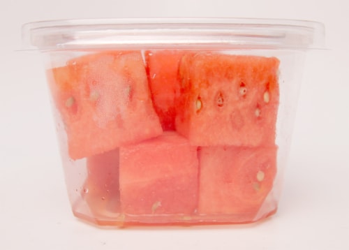 Fresh Kitchen Watermelon Chunks Perspective: front