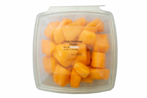 Fresh Kitchen Cantaloupe Chunks Perspective: front