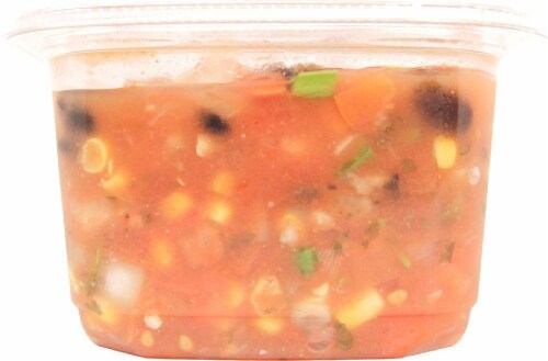 Black Bean & Corn Salsa Perspective: front