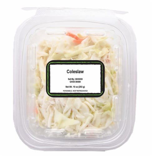 Fresh Coleslaw Perspective: front