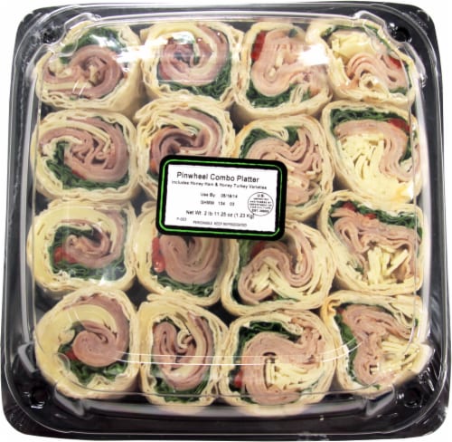 Fresh Kitchen Pinwheel Combo Platter Perspective: front
