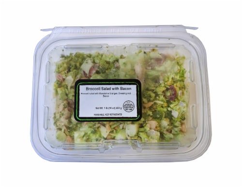 Broccoli Salad with Bacon Perspective: front
