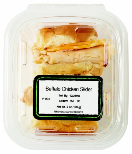 Buffalo Chicken Slider Perspective: front