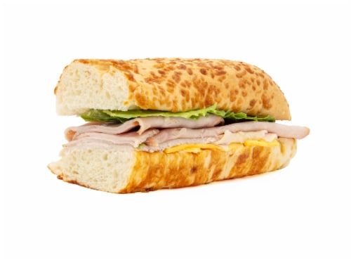 Garden Highway Grab & Go Ham Turkey and Cheddar Sandwich Perspective: front