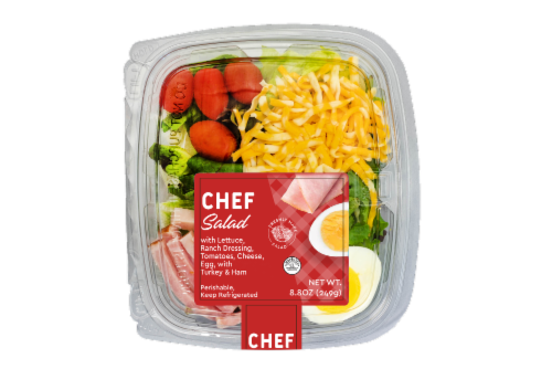 Deli Chef Salad Perspective: front