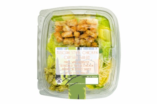 Fresh Kitchen Tuscan Style Chicken Caesar Salad Perspective: front