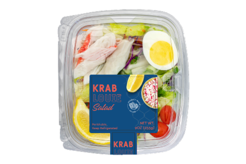 Garden Highway Krab Louie Salad Perspective: front