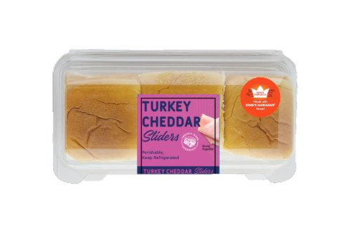 Garden Highway Turkey & Cheddar Sliders Perspective: front