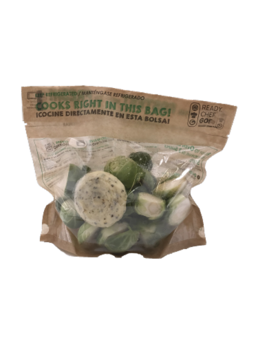 Ready. Chef. Go! Brussels Sprouts Roasting Bag Perspective: front