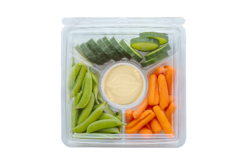 Fresh Kitchen Hummus Snacking Meal Perspective: front
