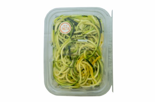 Fresh Kitchen Spiralized Yellow Squash & Zucchini Noodles Perspective: front