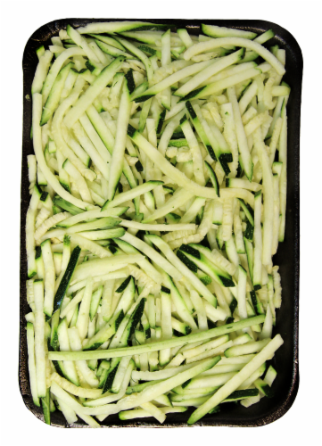 Zucchini Squash Noodles Perspective: front