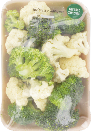 Fresh Kitchen Broccoli and Caluiflower Perspective: front