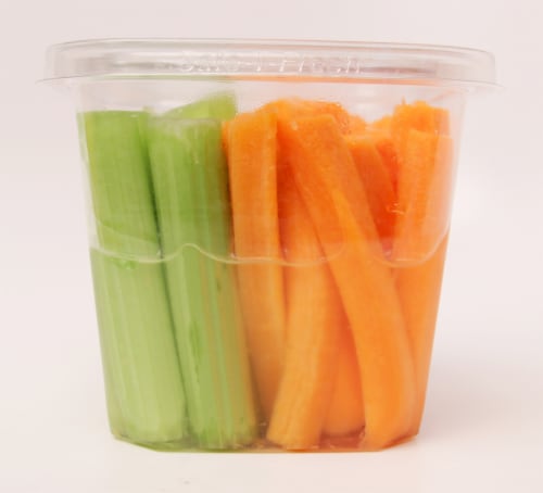 Garden Highway Organic Celery & Carrot Sticks Perspective: front