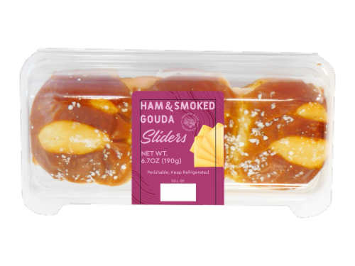 Garden Highway Ham and Smoked Gouda Sliders Perspective: front