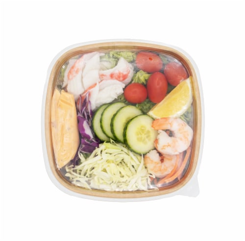 Seafood Louie Salad Perspective: front