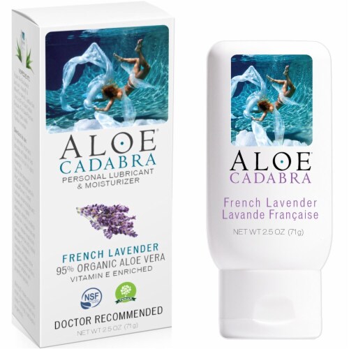Aloe Cadabra  Personal Lubricant French Lavender Perspective: front
