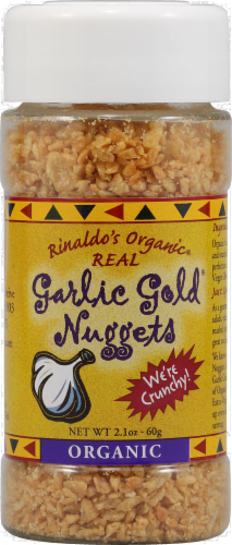 Rinaldo's Organic® Garlic Gold Nuggets Perspective: front
