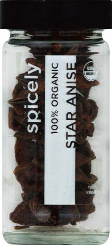 Spicely® Organics Whole Anise Star Perspective: front