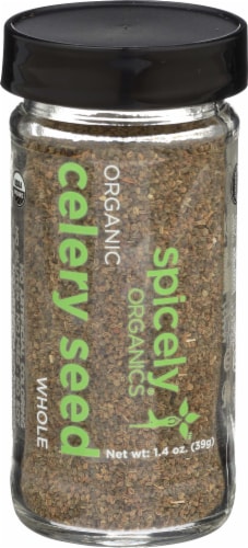 Spicely Organics Celery Seeds Perspective: front