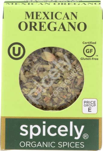 Spicely Organic Mexican Oregano Perspective: front