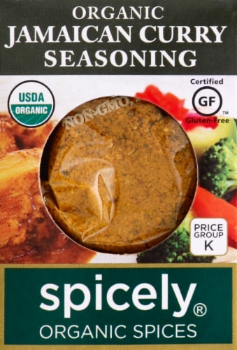 Spicely Organics Jamaican Curry Seasoning Perspective: front