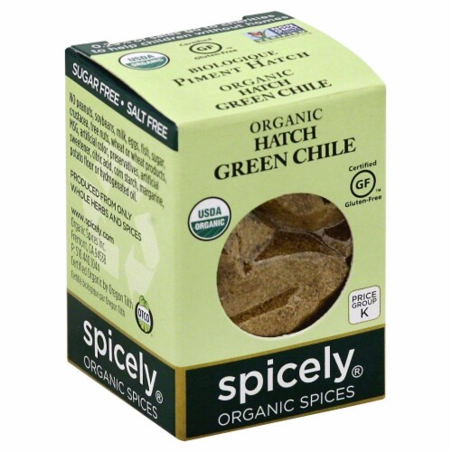 Spicely Organic Hatch Green Chile Perspective: front