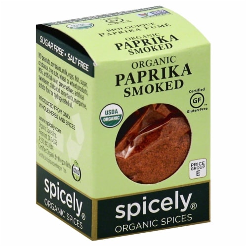 Spicely Organic Smoked Paprika Perspective: front