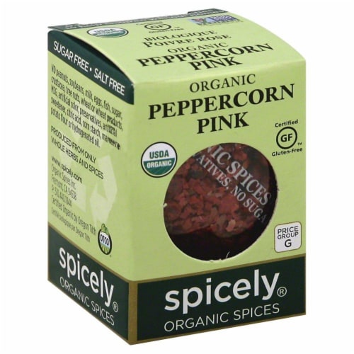 Spicely Organic Pink Peppercorn Perspective: front