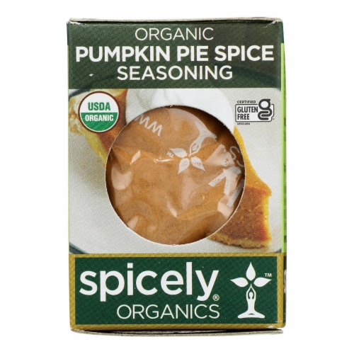 Spicely Organic® Pumpkin Pie Spice Perspective: front
