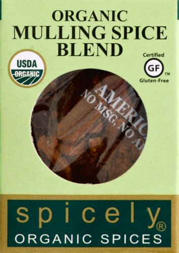 Spicely® Organic Mulling Spice Blend Perspective: front