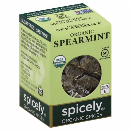 Spicely Organic Spearmint Perspective: front