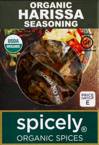 Spicely Organic Harissa Seasoning Perspective: front