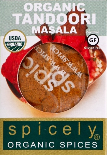 Spicely Organic Tandoori Masala Seasoning Perspective: front