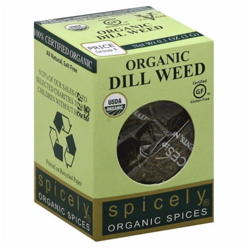 Spicely Organic Dill Weed Perspective: front