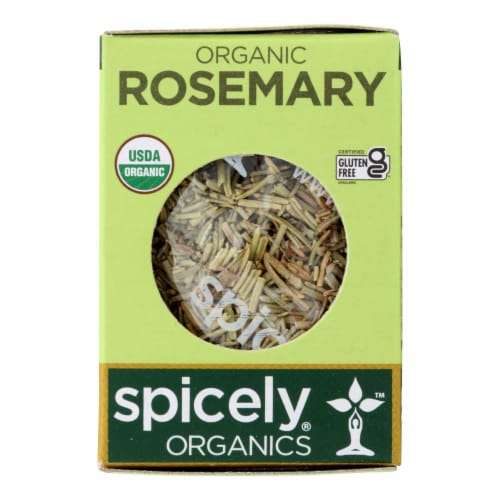 Spicely Organics® Organic Whole Rosemary Perspective: front