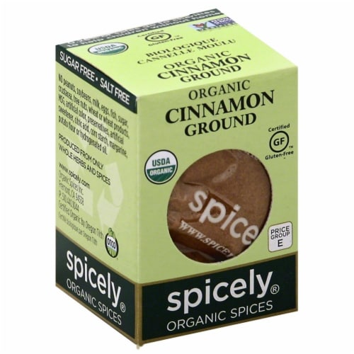 Spicely® Organic Cinnamon Ground Perspective: front