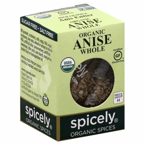 Spicely® Organic Whole Anise Perspective: front