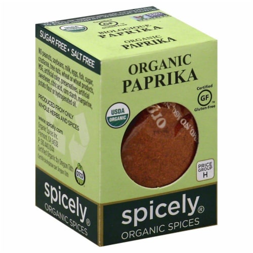 Spicely Organic Paprika Perspective: front
