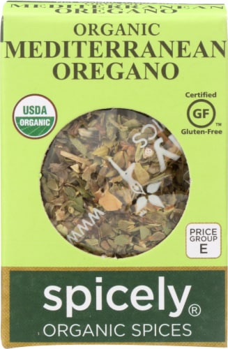 Spicely Organic Mediterranean Oregano Perspective: front