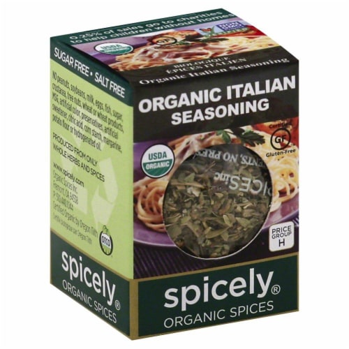 Spicely Organic Italian Seasoning Perspective: front