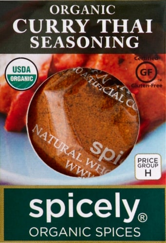 Spicely Organic Curry Thai Seasoning Perspective: front