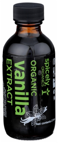 Spicely Organics® Vanilla Extract Perspective: front